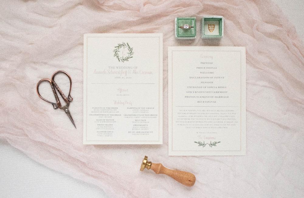 Wedding Ceremony Programs