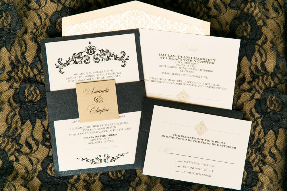 Layered Wedding Invitations